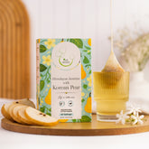 THE VEDAS Himalayan Jasmine Tea With Korean Pear | Caffeine free Herbal Tea | Biodegradable Cotton Teabags | 25 Tea Bags(Pack of 1)