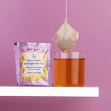 THE VEDAS Cacao Rose Ashwagandha Tea | Caffeine free Herbal Tea | Biodegradable Cotton Teabags | 20 Tea Bags(Pack of 1)