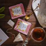 THE VEDAS Guava Green Tea | Herbal Tea made of Guava leaf, Guava fruit and Green Tea | Biodegradable Cotton Teabags | 20 Tea Bags(Pack of 1)