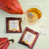THE VEDAS CACAO TEA | Caffeine Free Herbal Tea | Biodegradable Cotton Teabags | Vegan Chocolate Seed Husks |20 Tea Bags(Pack of 1)