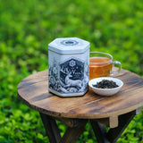 The Vedas Twilight Leaves Balack tea tin | Premium quality Darjeeling Black tea, English Breakfast tea, Loose leaf tea
