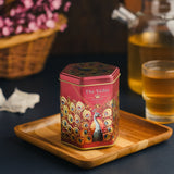 The vedas Coronation of tea tin | Proprietary Blend | 10 hand sewn cotton teabags
