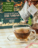 The Vedas Book Of Tea Gift Set | Assorted Tea Bags Gift Box | 12 Exotic Herbal Tea Blends | 4 Units of Each Variety, Net 48 | Best for Corporate Gifting | Tea Gift Hamper