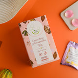 THE VEDAS Cacao Rose Ashwagandha Tea | Caffeine free Herbal Tea | Biodegradable Cotton Teabags | 25 Tea Bags(Pack of 1)