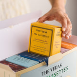 The Vedas Tea Cassettes, 12 Different Flavours, 4 units each, 48 hand stitched cotton teabags