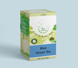 THE VEDAS Blue Ocean Tea | Herbal Tea | Biodegradable Cotton Teabags | Caffeine Free Tea |  20 Tea Bags(Pack of 1)