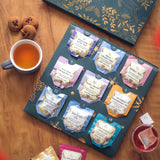 The Vedas Luxury Valentine’s Advent Calendar of Teas – 24 Teas in Handstitched Cotton Teabags